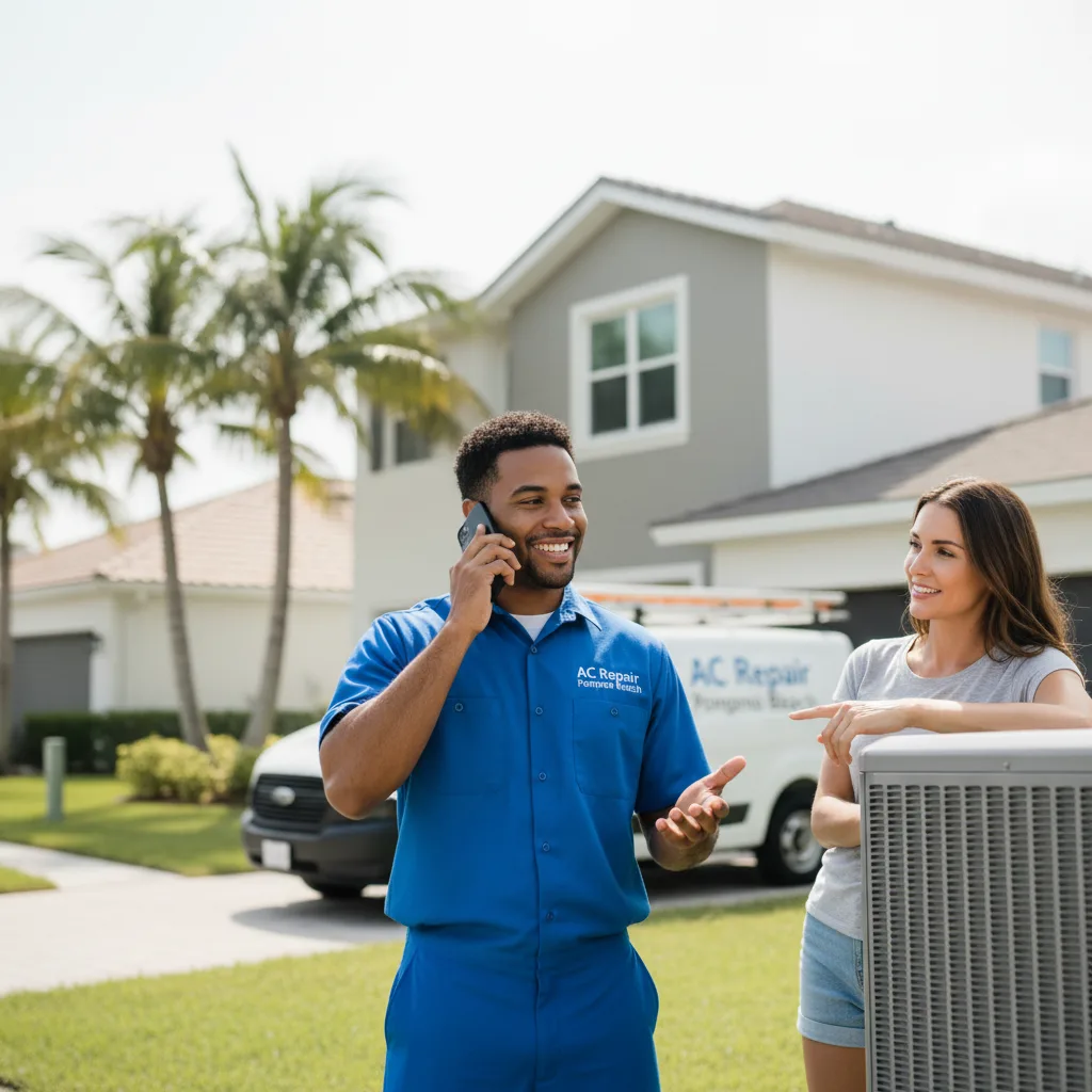 AC Repair Pompano Beach customer support in Healy
